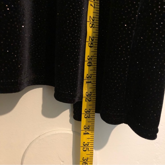 Onyx Nite Formal Jacket/Cardigan in Black with Silver Sparkles, size 26. - Picture 3 of 5